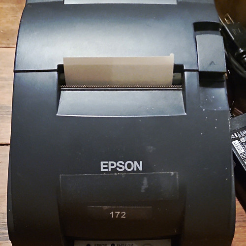 Epson dot matrix - dot, pos