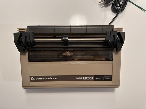 Vintage commodore mps 803 - 803, dot